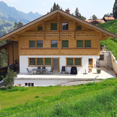 Ferien In Der Bergwelt Von Adelboden Bed & Breakfast Eksteriør bilde